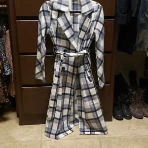 Plaid Coat from Shein
